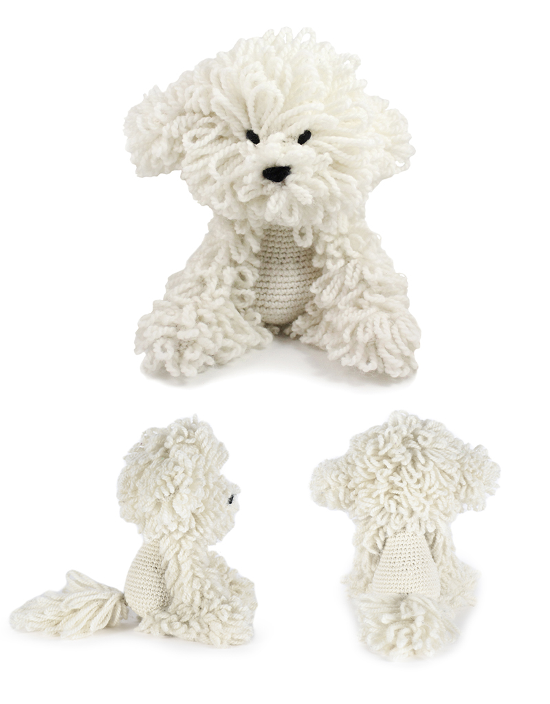 toft myra the bichon frise amigurumi crochet animal